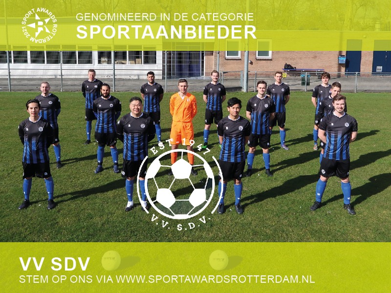 Stem op SDV voor de Rotterdam Sportawards